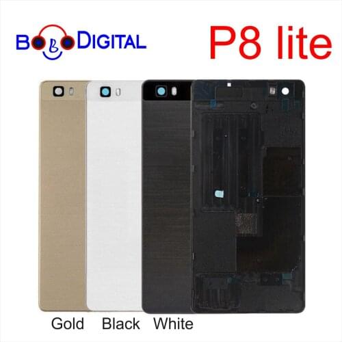 New Original For Huawei P8 Lite 2017 Back Housing Battery Cover Rear Door Repair Case 5.2 Inch Plastic Replace Replacement Parts