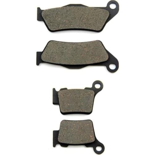 SOMMET Motorcycle Front + Rear Brake Pads Disks for KTM SX-F 350 SXF 350 (Upside down forks) (11-16) SXF350 LT181-368