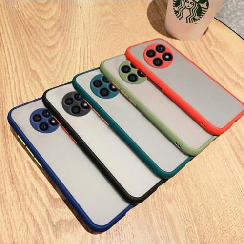 Shockproof Cover For Huawei Honor X20 Case For Huawei Honor X20 Capas Armor Phone Back Matte Translucent Case For Honor X20 Case