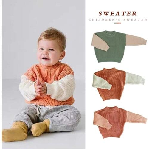 PER-SALE 2021 New TT Toddler Boy Clothes Fall Winter Clothes for Girls Sweaters Boy Clothes Toddler Girl Winter Clothes