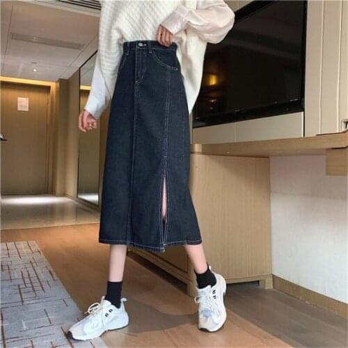 ROADMANY Long Pencil Skirts