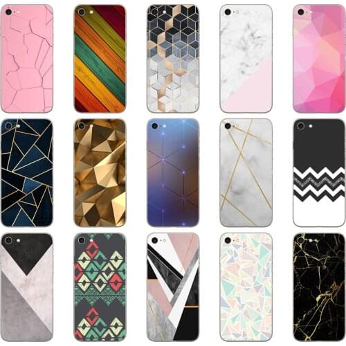 145DD Marble Line Luxury Soft Silicone Cover Case for iphone 5 5s se 6 6s 8 plus 7 7 Plus X XS SR MAX case