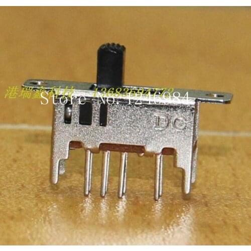 [SA]Small vertical slide switch toggle switch pin DC power switch SS-23D04--200pcs/lot