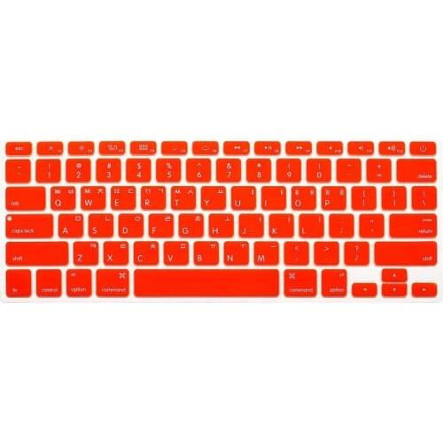 For Apple macbook Air Pro Retina 13 15 17 KR Korean Keyboard Silicone keyboard cover For mac book laptop Skin Film