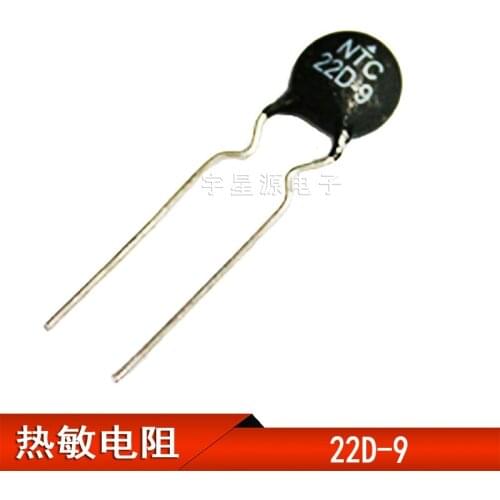 Thermistor NTC 22 d - 9 22 r 9 mm in diameter