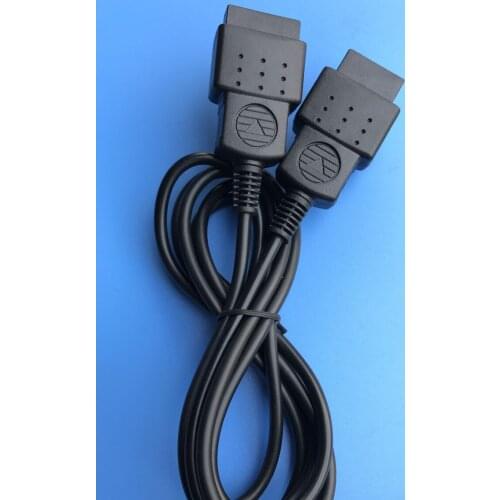 500pcs/lot 1.8M/6FT controller extension cable for Sega Saturn SS Gamepad Joystick Extend Cable High Quality