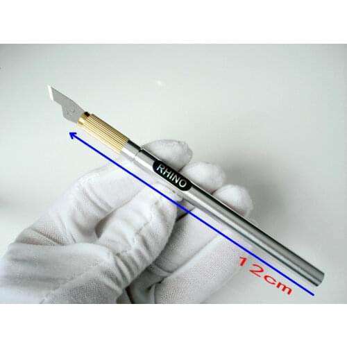 Japanese RHINO 984 Full Metal Graver with a 16# Hard Sharp Blade For Repairing PCB, Mobile Phone etc