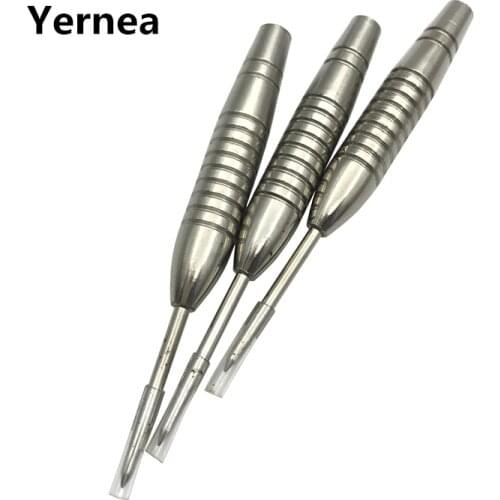 Yernea High-quality Darts Needle 3Pcs 20g Standard Dart Accessories Nickel Plated Silver Dart Barrel 4.5mm Thread diameter