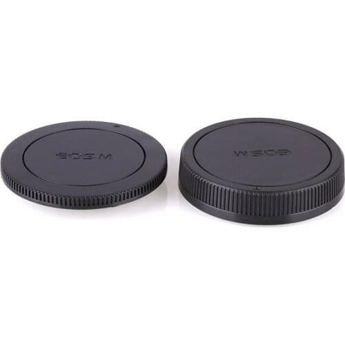 Rear Lens + Camera body Cover cap For Canon EOS M EF-M M2 Mount