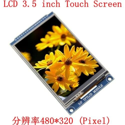 LCD 3.5 inch Touch Screen TFT LCD Color Screen Display Module NT35310 480X320 compatible punctuality atom