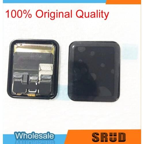 Free Shipping Original LCD Assembly For Apple Watch 1 2 3 4 5 38mm 40mm 42mm 44mm With Free 3M Frame Tape Replacement