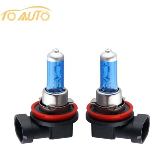 2 pcs H11 100W auto Super White Halogen Bulb Fog Lights High Power Car Headlights Lamp Car Light Source parking 5200K 12V