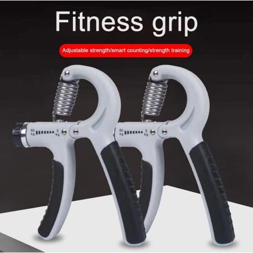 5kg-60kg Professional Counting Grip Device Exercise Hand Strength Arm Muscle Finger Rehabilitation Training Grip Device