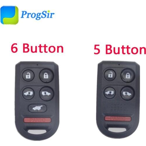 5 Button 6 Button Key Shell for Honda