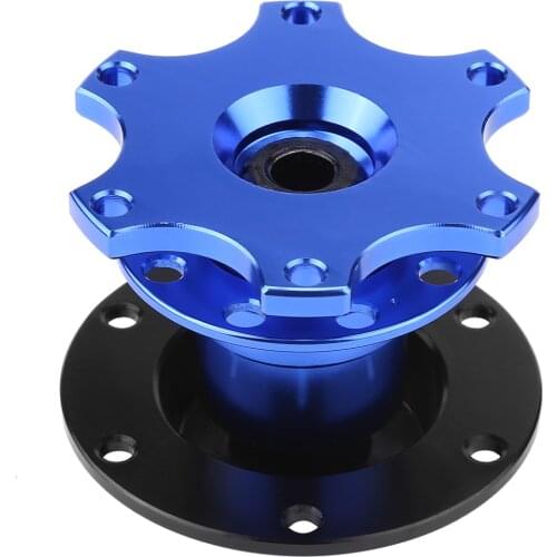 New Quick Release Adapter Universal Car Steering Wheel Quick Release Hub Adapter Snap Off Boss Kit Nut Gasket For Racing Car