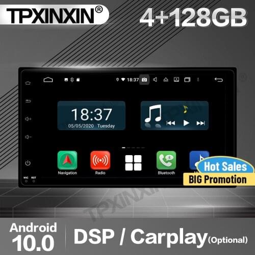 128G Carplay Car Radio 2 Din Stereo Receiver Android For Toyota Corolla 2019 2020 DSP IPS GPS Navigation Player Audio Head Unit