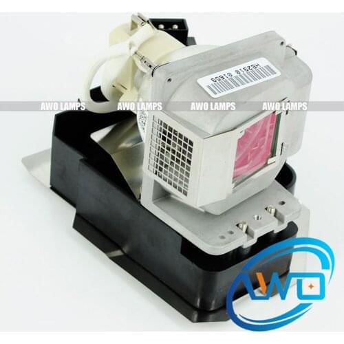 AWO VLT-XD500LP Replacement Projector Lamp With Housing For Mitsubishi XD510,XD500U,XD510U,EX51U,SD510U, WD500UST, WD510U