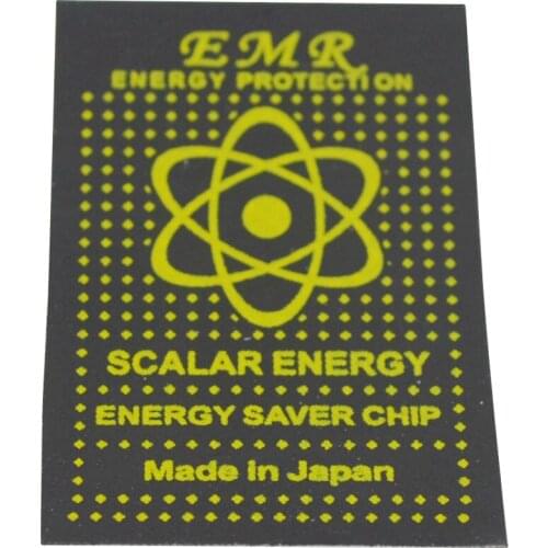 Free shipping 300pcs/lot EMR Bio Scalar Energy protection Shield Anti-Radiation Sticker scalar energy chip