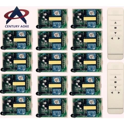 CENTURY AOKE Tubular motor garage door / projection screen / shutters AC 220 V RF Wireless Remote Control switch