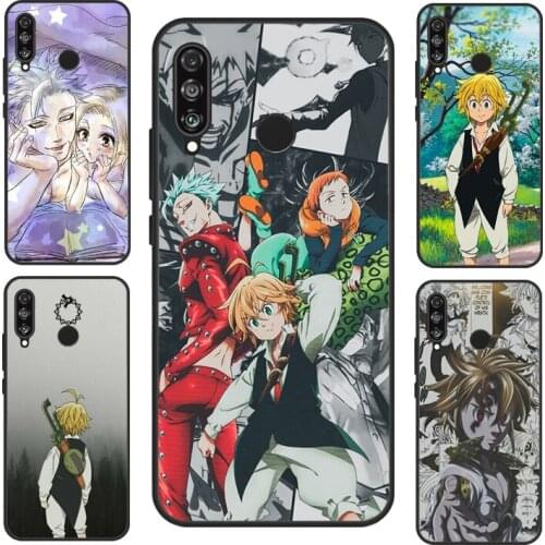Seven Deadly Sins Anime For Huawei P40 Lite P20 P30 Pro Mate 20 Lite Nova 5T P Smart 2019 Case For Honor 8X 9X 10i