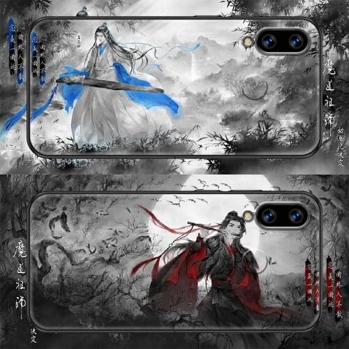 Mo dao zu shi Untamed Phone Case For Samsung Galaxy A10 A12 A20E A21S A30 A32 A40 A50 A51 A52 A70 A71 A72 A5 A6 A7 2016 20 black