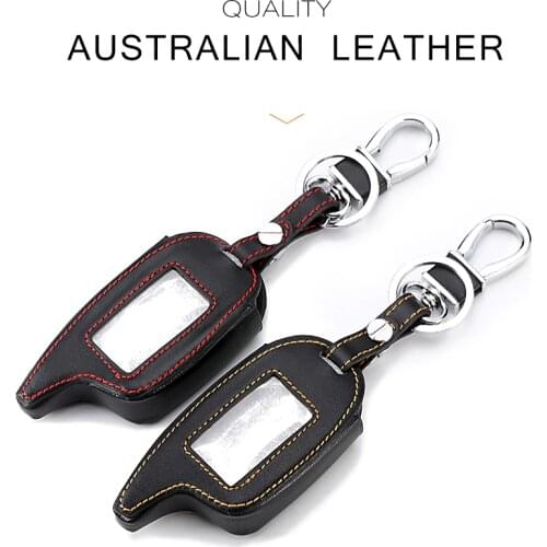 Russian Version Leather case for Scher-khan Magicar 7/8/9/10/11/12 LCD Two Way Car Alarm System M7 M8 M9 M10 M11 M12 Cover