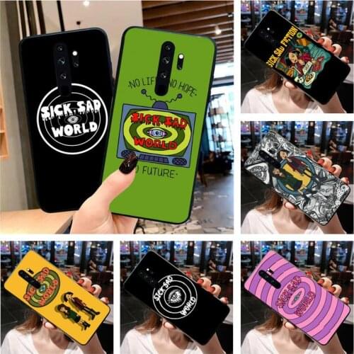 Sick Sad World Phone Case for Redmi 9A 8A 7 6 6A Note 10 9 8 8T Pro Max Redmi 9 K20 K30 Pro