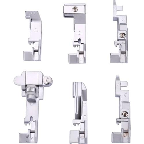 INNE 6Pcs Overlock Sewing Machine Presser Foot Set Household Tool Multifunction Overlocking Suitable For Heavy Machinery 644D