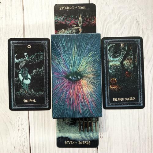 Visions Tarot Cards Mystical Guidance Deck Divination Entertainment Partys Board Game Support Dropshipping 78 Sheets/Box