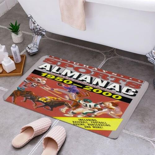 Back to the future Almanac 3D Print Doormats Rectangle Non-Slip DoorMat Bedroom Kitchen Entrance Print Door rugs Dropshipping