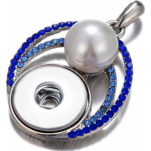 Crystal owl 039 Fit 18mm Snap Button Jewelry Pendants Necklace Interchangeable Charm Jewelry For Women Teenager Gift