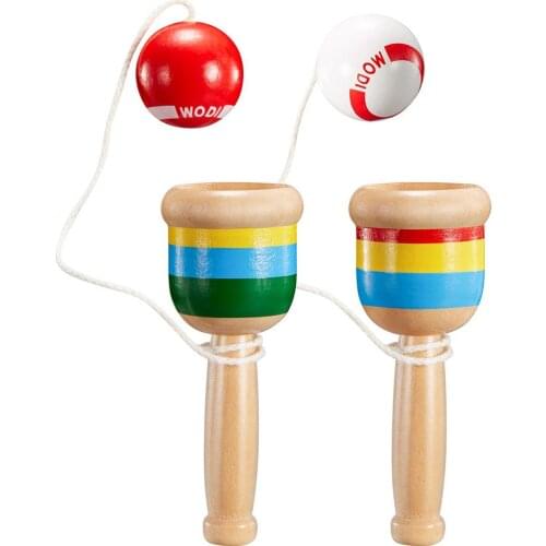 Montessori Toy Wooden Skill Sword Cup Ball Games Educational Outdoor Funny Toys for Children Gifts Kids Traditional Games Toys