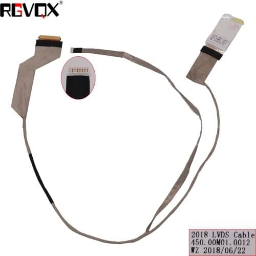 New Original LCD LED Video Flex for Dell 17-5747 5748 5749 PN:01DH6J 0F6Y47 450.00M01.0012 450.00M01.001