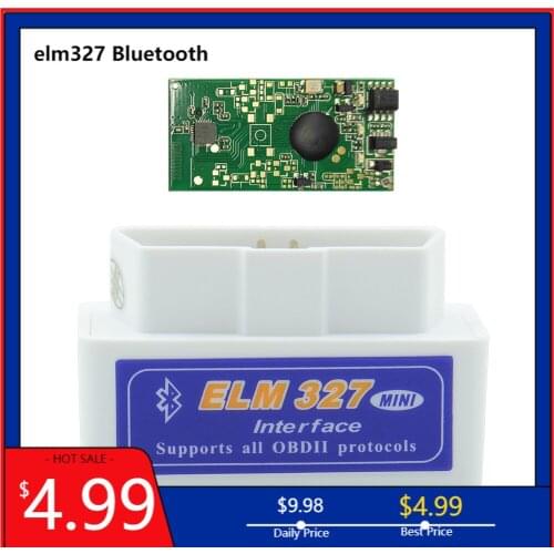 OBD V2.1V1.5 mini ELM327 OBD2 Bluetooth Auto Scanner OBDII 2 Car ELM 327 Tester Diagnostic Tools for Android Windows Code Reader
