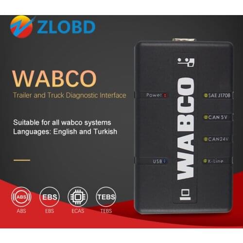 Russian Warehouse WABCO DIAGNOSTIC KIT (WDI) WABCO Trailer and Truck Diagnostic Interface Shipping Free