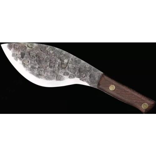 Adventure Climbing Knife High-Manganese Steel Cleaver Outdoor Camping Self-defense Cleaver Onepiece Forged Family Small Machete