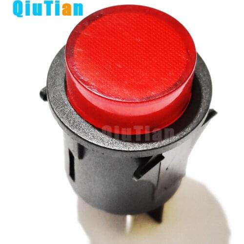 QT-PBS001 Red Push Button Start Automatic 4pins Reset Self- Locking Kids Car Motorbike Power Switches