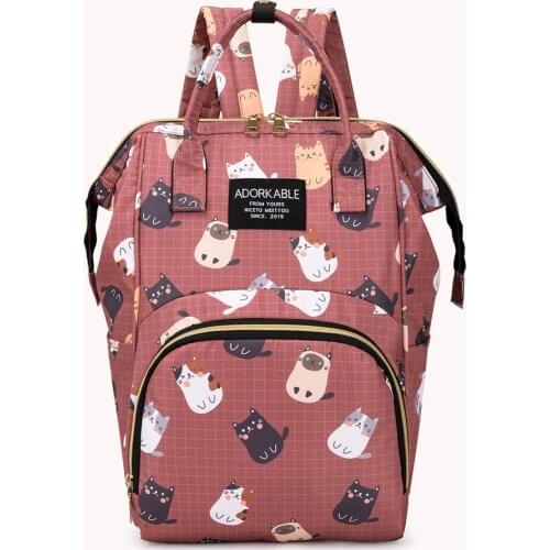 Nappy Backpack Bag Mummy Large Capacity Bag Mom Baby Multi-function Waterproof Outdoor Travel Diaper Bags For Baby Care