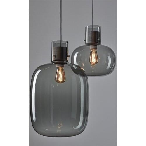 Nordic led glass ball deco chambre industrial lamp luminaire kitchen fixtures pendant lights bedroom dining room
