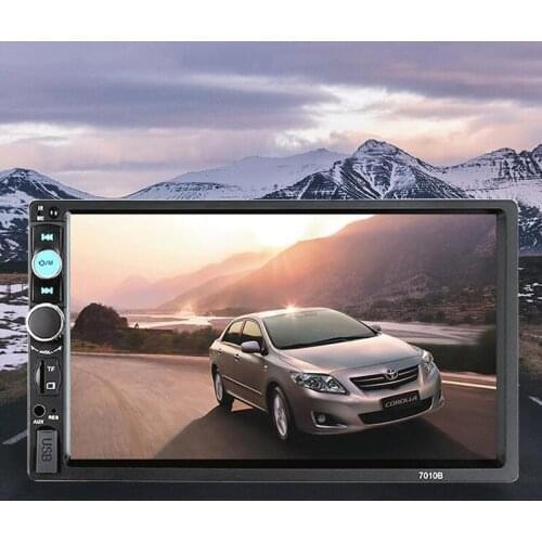 Universal 2 din Car Radio 7" HD Autoradio Multimedia Player Bluetooth Touch Screen Digital Display Auto audio Car Stereo MP5