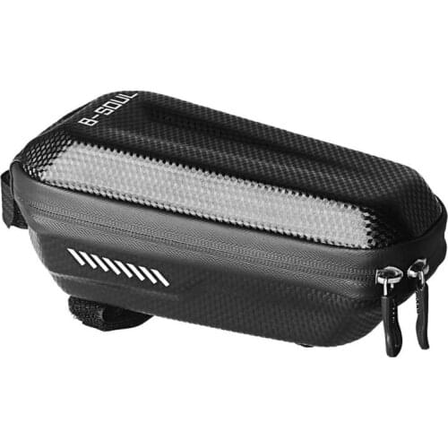 Bicycle Tube Bag MTB Road Cycling Rainproof Bike Front Beam Bag Bicycle Frame Bag Pouch