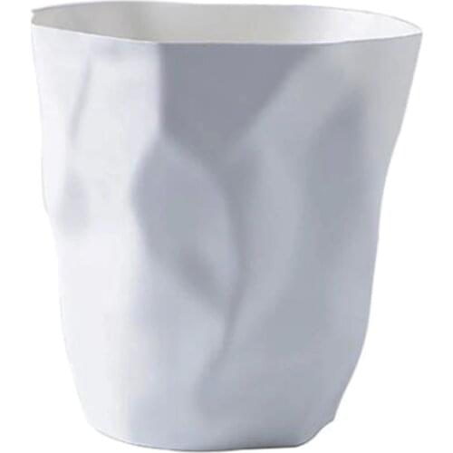 Wastepaper Bin Irregular Wastebasket Trash for Office Trash Room with Quite Large Capacity