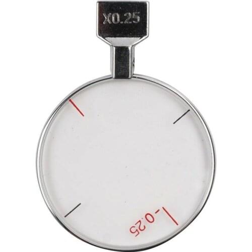 1PC Optometry Metal Ring Insert Trial Refraction Auxiliary Lens Large Aperture Black Lens Pinhole Lens Maddox Lens 36.5mm