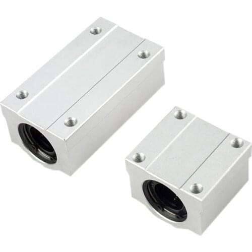 4 pcs SCS 6/8/10/12/13/16/20/25/30 UU/LUU Linear Ball Bearing sliding bearing CNC milling machine linear shaft machine tools