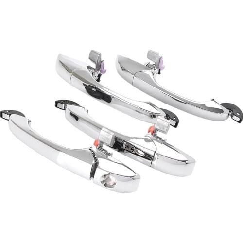 4pcs Car Door Handle Exterior Front Rear Left Right Side 4589009AH/4589009AD For DODGE MAGNUM CHARGER/ CHRYSLER 300 300C Parts