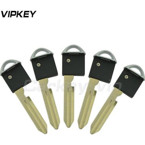 5pcs Brand VIPKEY Smart emergency key blade for Nissan Armada Pathfinder Rogue Sentra Versa Maxima 2004 2005 2006 2007 2008 2009