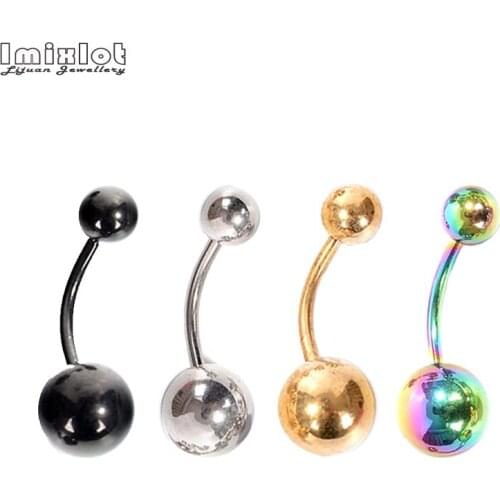 5Pcs Surgical Steel Nombril Belly Button Piercing Navel Bar Studs Ombligo Piercing Retainer Dangle Earrings Sexy Body Jewelry