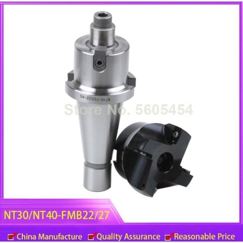 Collet chuck M12 NT30 NT40 FMB22 NT40 FMB27 M16 Face Mill Arbor adapter Shell end mill arbor tool holder for CNC machine