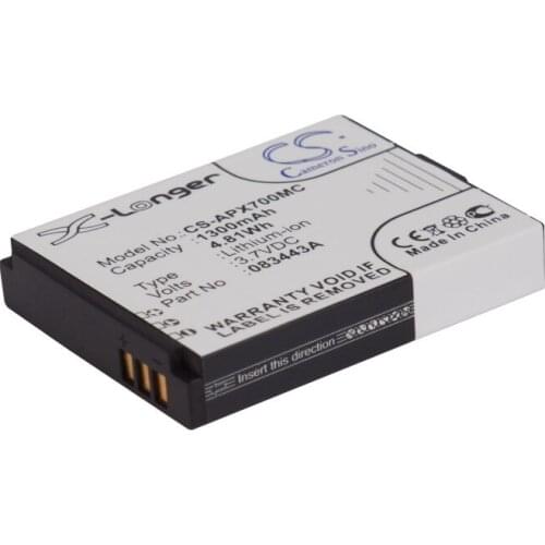 CS 1300mAh / 4.81Wh battery for Actionpro ISAW A1, ISAW A2 Ace, ISAW A3, X7 083443A