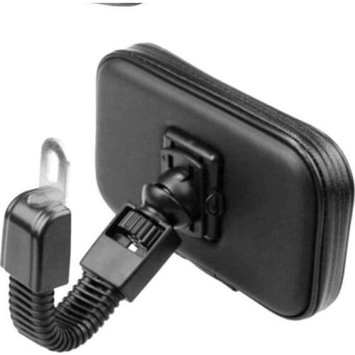 30pcs Mobile Phone Holder Waterproof Motorcycle Motorbike Scooter Bag Case Universal Bike Phone Holder Stand Support 4.7-6.3 Inc
